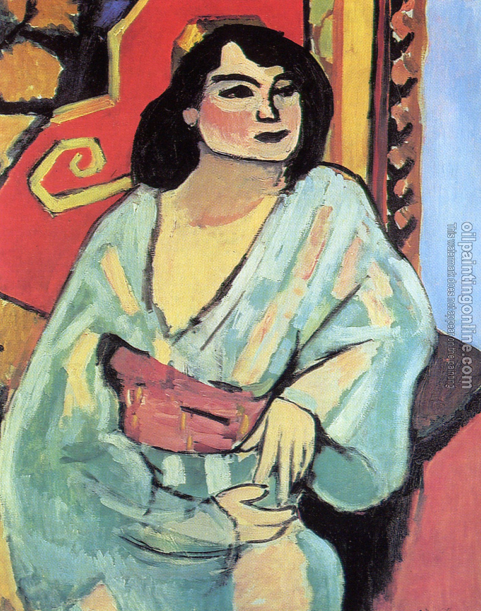 Matisse, Henri Emile Benoit - algerian woman